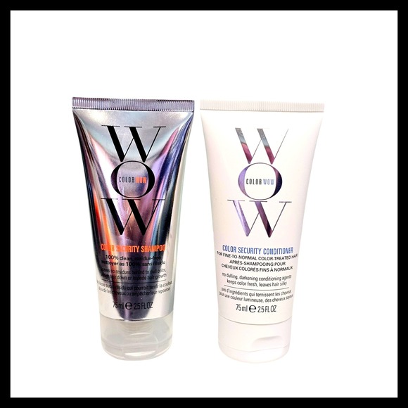 COLOR WOW Color Security Shampoo and Conditioner Travel Size 2.5 FL OZ New dluo - Picture 1 of 9
